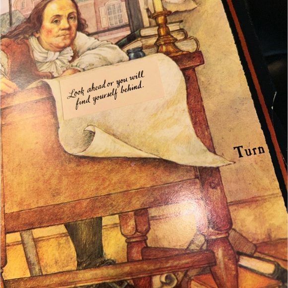 The Remarkable Mr. Franklin A Hallmark  Pop Up Book Hardcover - Picture 4 of 14